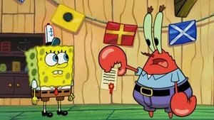 SpongeBob v kalhotách Škrťák Krabs