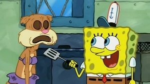 SpongeBob v kalhotách Někdo je v kuchyni se Sandy