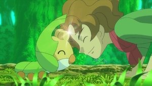 Pokémon Sewaddle a Burgh v hlubokém lese