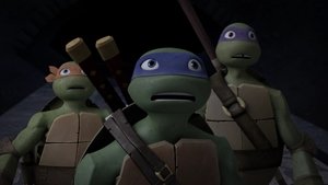 Želvy Ninja Dinosaurus ve stokách