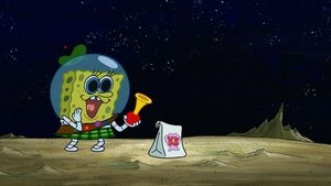 SpongeBob v kalhotách Troubové na měsíci