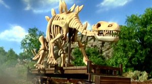 Lokomotiva Tomáš Reniáš a dinosaurus