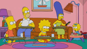 Simpsonovi Dívka v autobusu