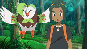 Pokémon Nový soupeř, nový útok, nový Rowlet!