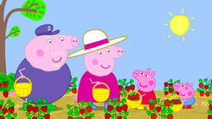 Prasátko Peppa Jahody