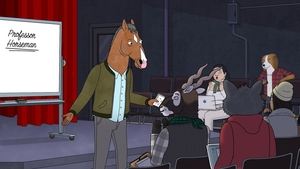 BoJack Horseman Scénická tvorba pro mírně pokročilé, vyučuje BoJack Horseman
