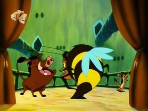 Timon a Pumbaa Lážo plážo
