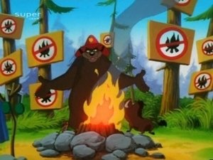 Timon a Pumbaa Mela v knihovně