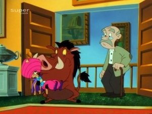 Timon a Pumbaa Prase přes palubu