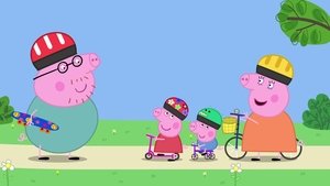 Prasátko Peppa Jízda na skateboardu