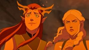 Legenda jménem Vox Machina Průchod ohněm