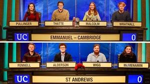 University Challenge 4. epizoda