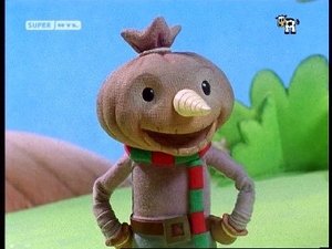 Bořek stavitel Hugo se snaží strašit