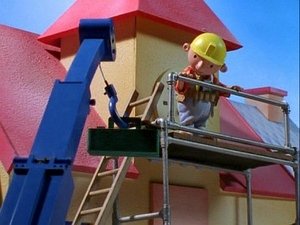 Bořek stavitel Bořek opravuje věžní hodiny