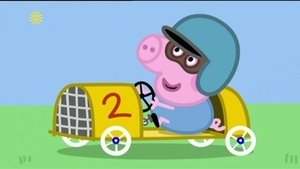 Prasátko Peppa Tomíkovo závodní auto