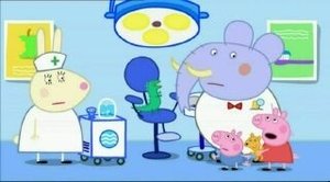 Prasátko Peppa U zubaře