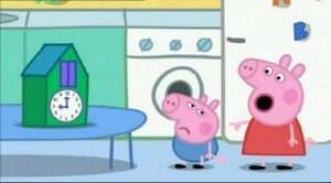 Prasátko Peppa Kukačkové hodiny