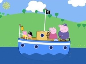 Prasátko Peppa Dědečkova loď