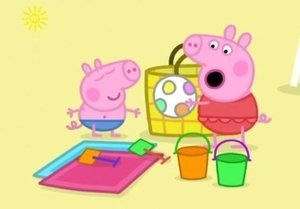 Prasátko Peppa Na pláži