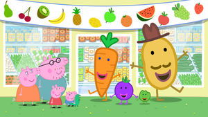 Prasátko Peppa Ovoce