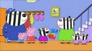 Prasátko Peppa Zebra Zoja