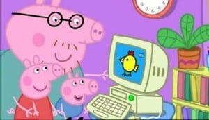 Prasátko Peppa Maminka pracuje