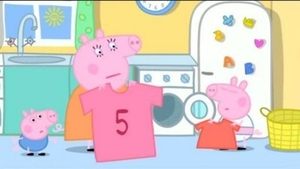 Prasátko Peppa Praní prádla