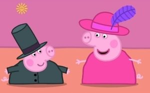 Prasátko Peppa Oblékání