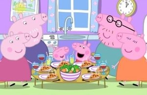 Prasátko Peppa Oběd