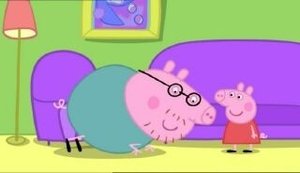 Prasátko Peppa Tatínek se dostává do formy