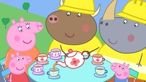 Prasátko Peppa Pan Býk v obchodě s porcelánem