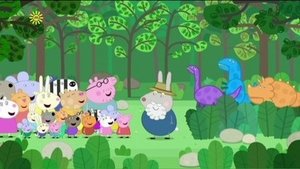 Prasátko Peppa Dinosauří park dědy Králíka