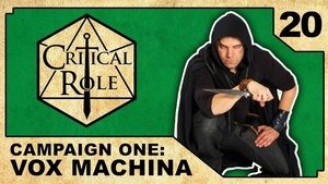 Critical Role 20. epizoda
