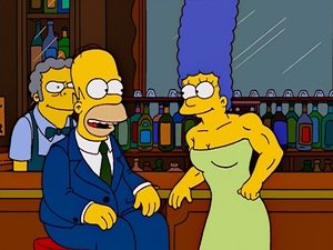 Simpsonovi Namakaná máma