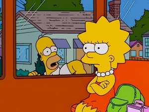 Simpsonovi Výchova dívek v Americe