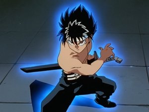 Yu Yu Hakusho – Velká Zkouška Hiei se připojuje do boje! Rozsekávající meč
