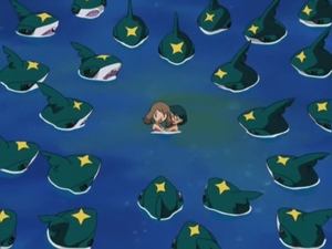 Pokémon Sharpedo útočí!